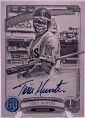 Torii Hunter [Black & White] #GQA-TH Baseball Cards 2019 Topps Gypsy Queen Autographs Prices