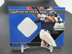 Rafael Devers [Relic Blue] #15 Baseball Cards 2022 Topps X Derek Jeter Prices