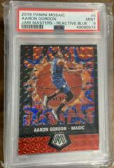 Aaron Gordon [Reactive Blue] #6 Basketball Cards 2019 Panini Mosaic Jam Masters Prices