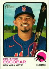 Eduardo Escobar #254 Baseball Cards 2022 Topps Heritage Prices