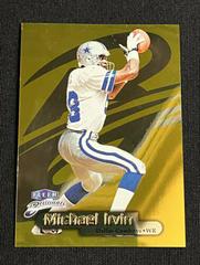 Michael Irvin [Gold] #41G Football Cards 1998 Fleer Brilliants Prices