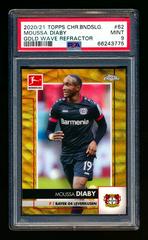 Moussa Diaby [Gold Wave Refractor] Soccer Cards 2020 Topps Chrome Bundesliga Prices