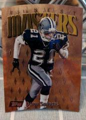 Deion Sanders [Embossed Refractor] #163 Football Cards 1997 Topps Finest Prices