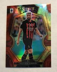 Olivier Giroud [Tie Dye] #104 Soccer Cards 2022 Panini Select Serie A Prices