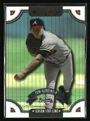 Tom Glavine [Season Stat Line] Baseball Cards 2002 Donruss Prices