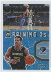 Desmond Bane [Blue] Basketball Cards 2021 Panini Donruss Optic Raining 3s Prices
