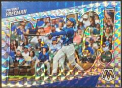 Freddie Freeman [Mosaic] #BG-11 Baseball Cards 2022 Panini Mosaic Bang Prices