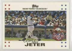 Derek Jeter #46 Baseball Cards 2007 Topps Opening Day Prices