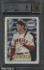 Shohei Ohtani [Red Ink] #SO Baseball Cards 2018 Topps Heritage Real One Autographs Prices