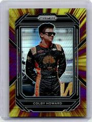 Colby Howard [Purple Yellow Hyper] #3 Racing Cards 2023 Panini Prizm NASCAR Prices