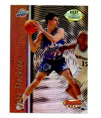 John Stockton [Refractor] Basketball Cards 1997 Bowman's Best Techniques Prices