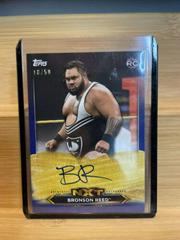 Bronson Reed [Blue] Wrestling Cards 2020 Topps WWE NXT Roster Autographs Prices
