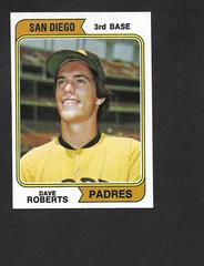 Dave Roberts [San Diego] Baseball Cards 1974 Topps Prices