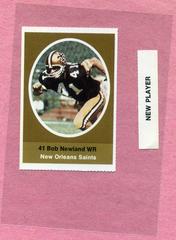 Bob Newland Football Cards 1972 Sunoco Stamps Update Prices
