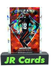 Calvin Ridley [Red Ice] Football Cards 2021 Panini Rookies and Stars Crusade Prices