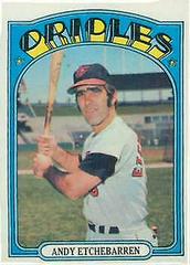 Andy Etchebarren #26 Baseball Cards 1972 Topps Prices