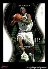 Paul Pierce [SP Limited] Basketball Cards 2003 SP Authentic Prices