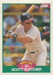 Scott Fletcher Baseball Cards 1989 Score Traded Prices