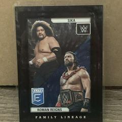 Sika / Roman Reigns [Black] #3 Wrestling Cards 2023 Donruss Elite WWE Family Lineage Prices