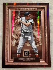 Brooks Robinson Baseball Cards 2023 Panini Donruss Etched in Glory Prices