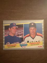 M. L. Prospects [S. Wilson, C. Drew] #640 Baseball Cards 1989 Fleer Prices