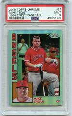 Mike Trout #17 Baseball Cards 2019 Topps Chrome 1984 Baseball Prices
