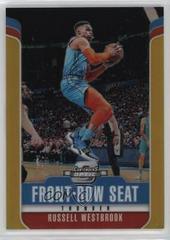 Russell Westbrook [Gold] #9 Basketball Cards 2018 Panini Contenders Optic Front Row Seat Prices