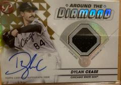Dylan Cease [Gold] #ADR-DC Baseball Cards 2023 Topps Pristine Around the Diamond Autograph Relic Prices