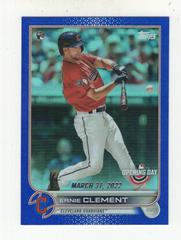 Ernie Clement [Blue Foil] #166 Baseball Cards 2022 Topps Opening Day Prices