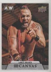 Lance Archer Wrestling Cards 2021 Upper Deck AEW Canvas Prices