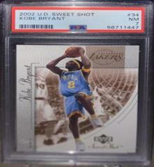 Kobe Bryant Basketball Cards 2002 Upper Deck Sweet Shot Prices