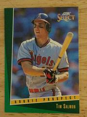Tim Salmon #339 Baseball Cards 1993 Score Select Prices