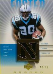 Deshaun Foster Football Cards 2002 Upper Deck Graded Game Jersey Prices