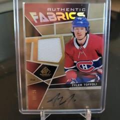 Tyler Toffoli [Autograph] #AF-TT Hockey Cards 2021 SP Game Used Authentic Fabrics Prices