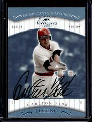 Carlton Fisk [Significant Signatures] #192 Baseball Cards 2001 Donruss Classics Prices