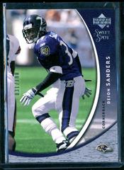Deion Sanders [Silver] #8 Football Cards 2004 Upper Deck Sweet Spot Prices