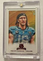 Trevor Lawrence [Signature Red] #GK-1 Football Cards 2021 Panini Chronicles Gridiron Kings Prices
