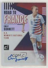 Emily Sonnett Soccer Cards 2018 Panini Donruss Road to France Autographs Prices