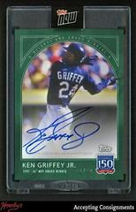 Ken Griffey Jr. [Autograph Green] #22B Baseball Cards 2019 Topps 150 Years of Baseball Prices