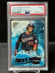 Juan Soto [Orange] #NW-5 Baseball Cards 2022 Topps Gallery Next Wave Prices