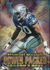 Michael Sinclair Football Cards 1999 Topps Chrome Season's Best Prices