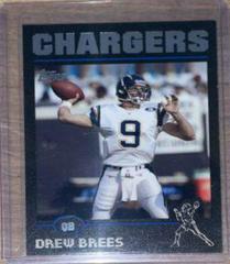 Drew Brees [Black] #181 Football Cards 2004 Topps Prices