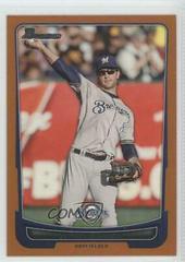 Ryan Braun #32 Baseball Cards 2012 Bowman Prices