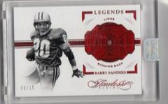 Barry Sanders [Ruby] #111 Football Cards 2016 Panini Flawless Prices