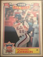 Howard Johnson #4 Baseball Cards 1990 Topps All Star Glossy Set of 22 Prices
