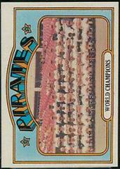 Pirates Team [World Champions] #1 Baseball Cards 1972 Topps Prices