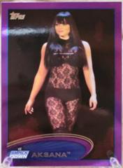 Aksana [Purple] Wrestling Cards 2012 Topps WWE Prices