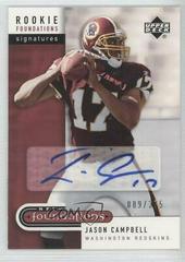 Jason Campbell [Autograph] #250 Football Cards 2005 Upper Deck Foundations Prices