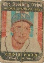 Eddie Haas #126 Baseball Cards 1959 Venezuela Topps Prices