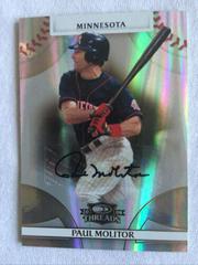 Paul Molitor #31 Baseball Cards 2008 Donruss Threads Prices